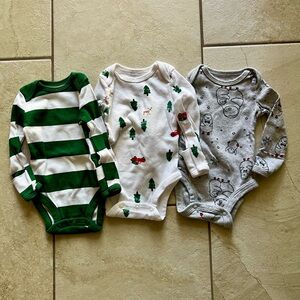 3-pack Newborn Onesies (NWOT)